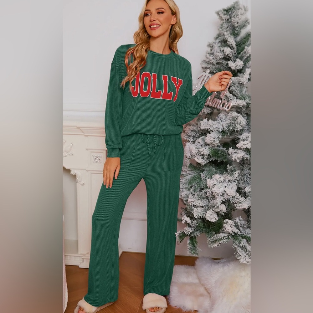 Jolly Corded long sleeve Christmas Set